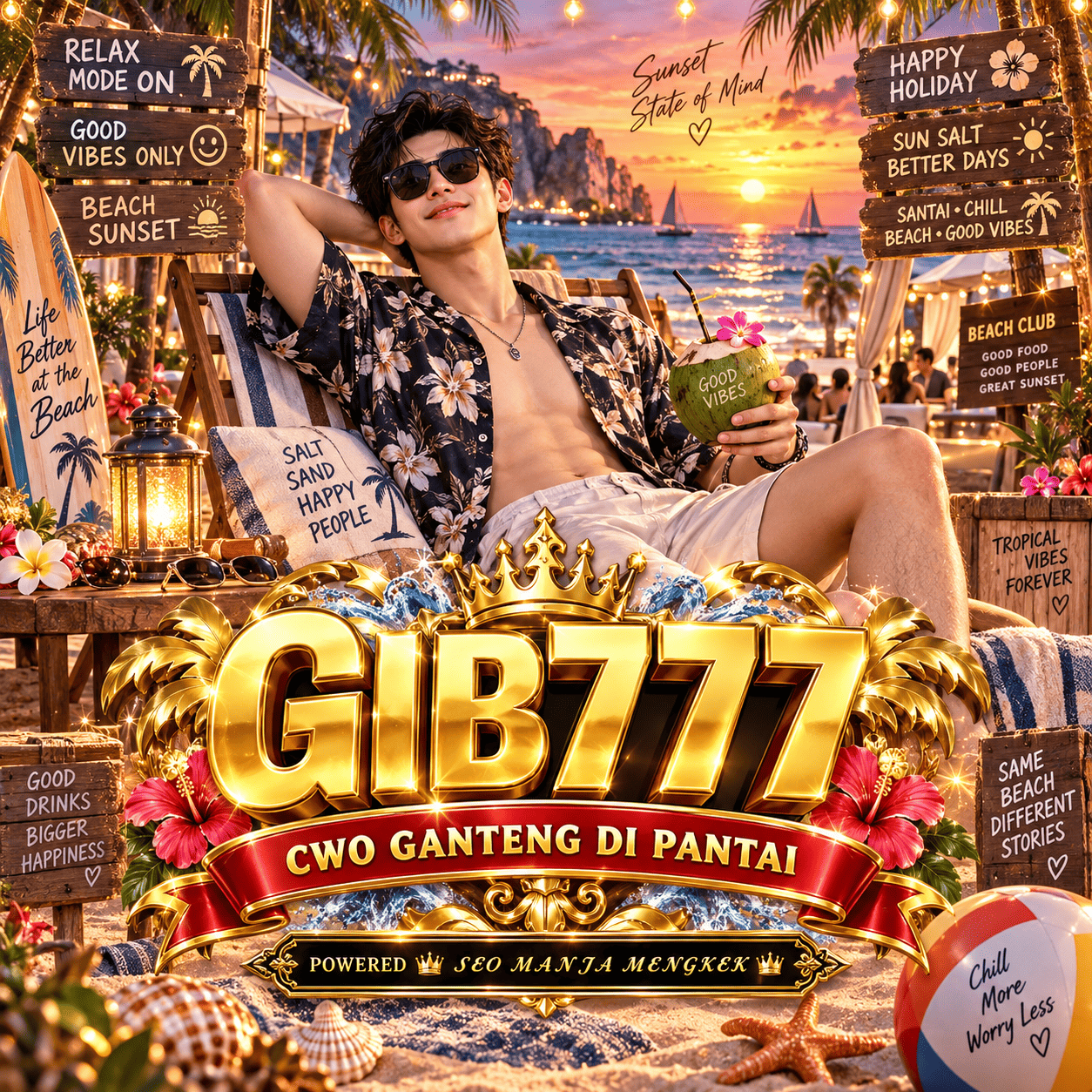 Banner GIB777 Cyber Blue